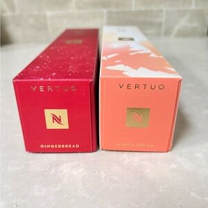 Nespresso Vertuo Holiday Collection-set-Gingerbread & Maple Pecan Coffee 20 Pods
